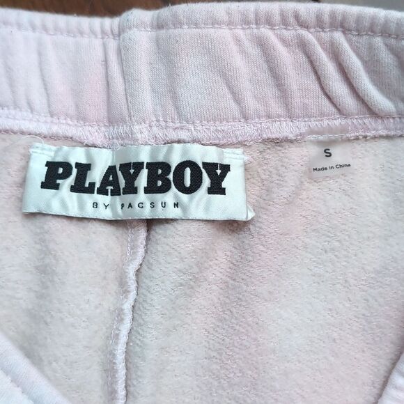 Playboy X Pacsun Tie Dye Pink Jersey Shorts Sz Small - Picture 6 of 11